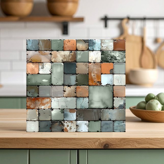 Mosaico de Baldosa Rústica ID1187b (Subido por el creador)