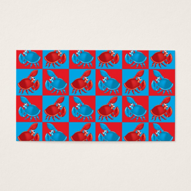 mosaico de cangrejo personalizado (Frente)