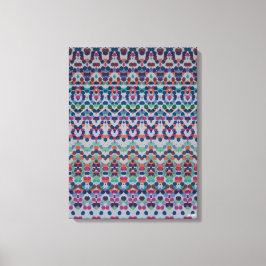 Mosaico de Confeti Alegre IV Impresión en Lienzo