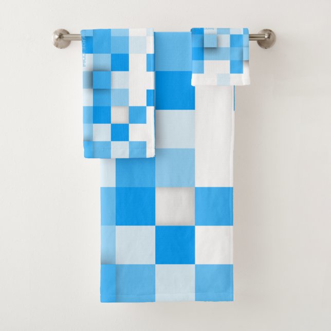 mosaico de cuadros de SlipperyJoe moderno de tres- (In situ)