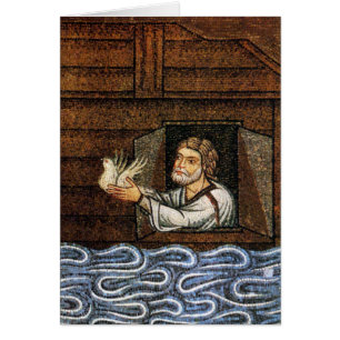 Mosaico de la arca de Noah - circa 1200 -