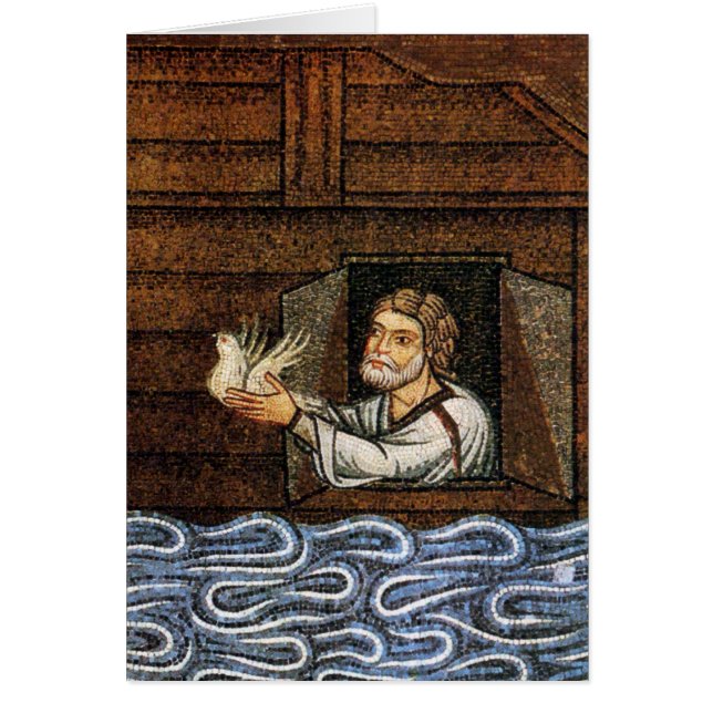 Mosaico de la arca de Noah - circa 1200 - (Frente)