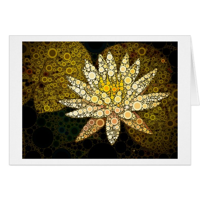 Mosaico de oro de Lotus (Anverso (Horizontal))