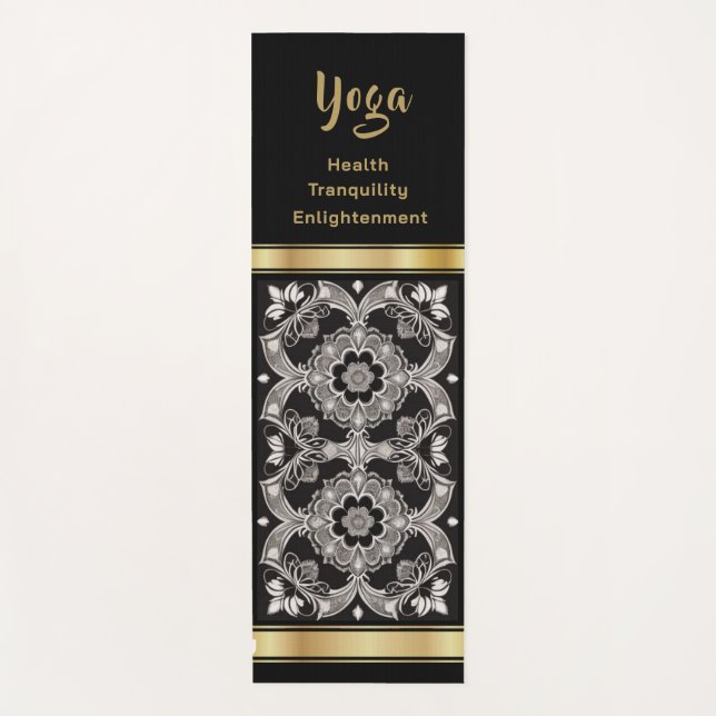 Mosaico de oro - Yoga Mat (Anverso)