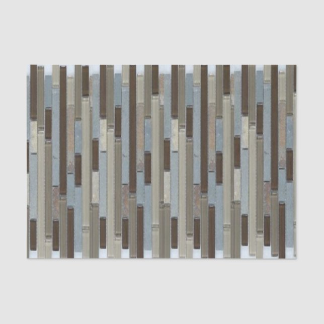 Mosaico de papel de tejidos (Anverso)