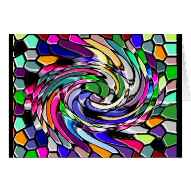 Mosaico de Swirly (Anverso (Horizontal))