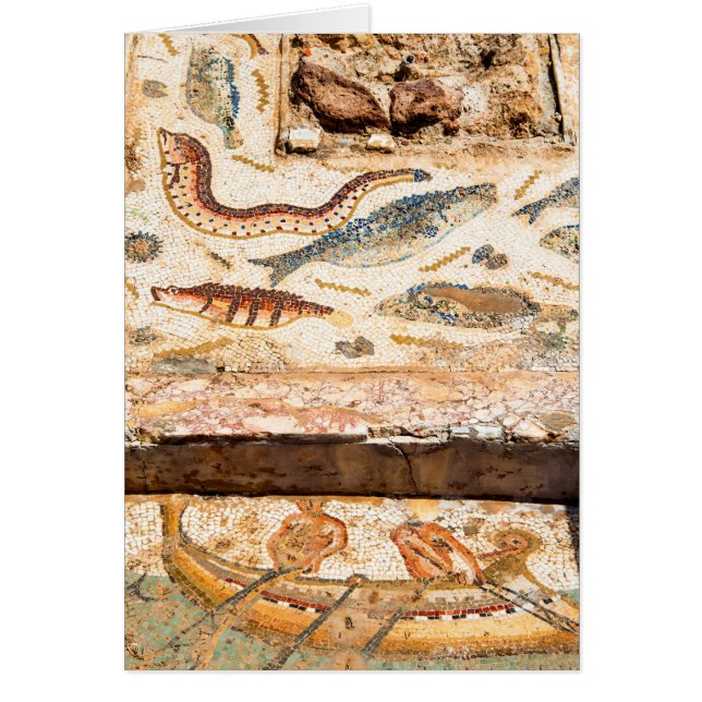 Mosaico romano antiguo (Frente)