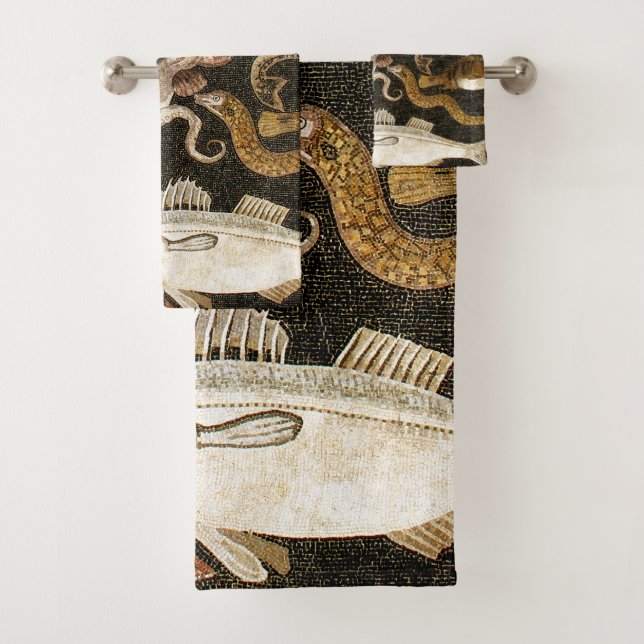 Mosaico Romano Antiguo Mosaico de la Vida del Mar  (In situ)