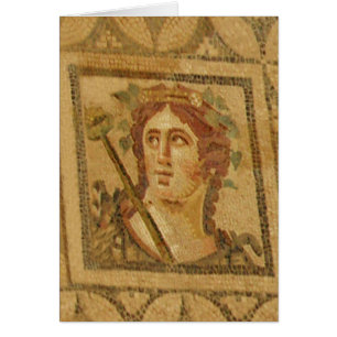 Mosaico romano del chalet en Ephesus