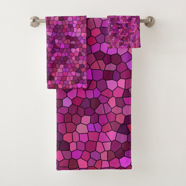 Mosaico Rosa Púrpura  (In situ)