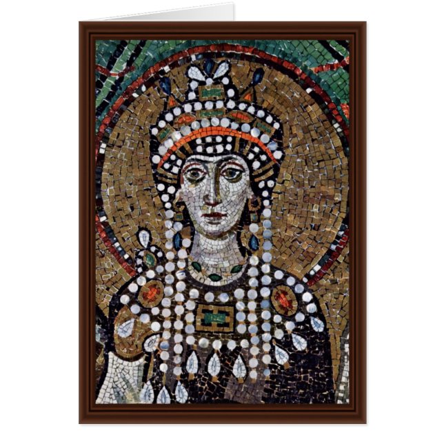 Mosaicos de Chor en San Vitale en Ravena, Szene: (Frente)