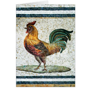 MOSAICOS ROMANOS ANTIGUOS / GALLO