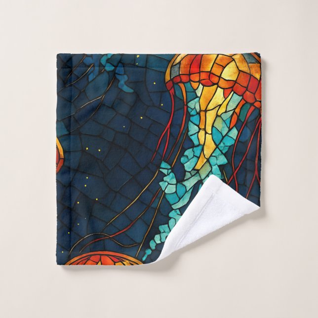 Mosaik-Quallen (Toallita)