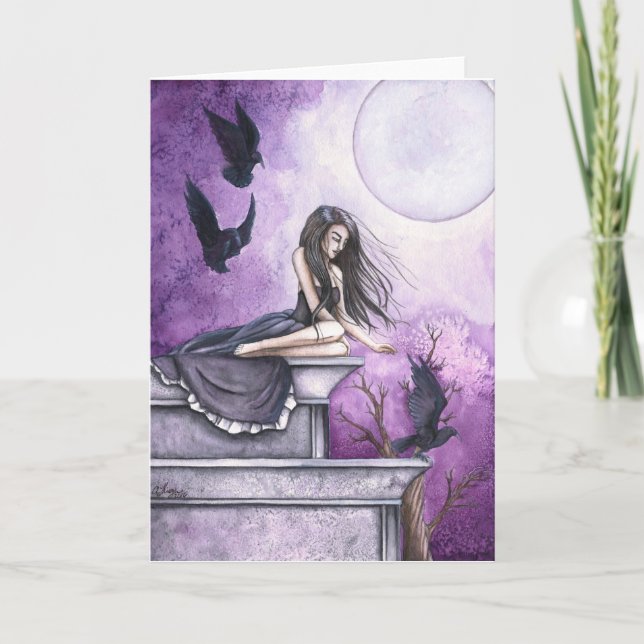 "Mosca conmigo" tarjeta de felicitación (Anverso)