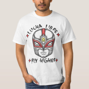 ¡Mosca más arriba! Camisa de Lucha Libre