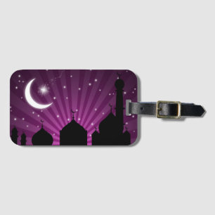 Mosca Silhouette Purple Night - Etiqueta de equipa