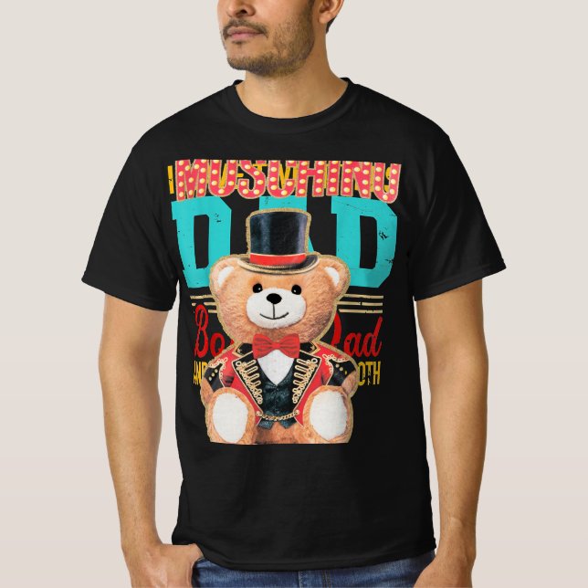 MOSCHINO JERSEY T-SHIRT TEDDY CIRCUS (Anverso)