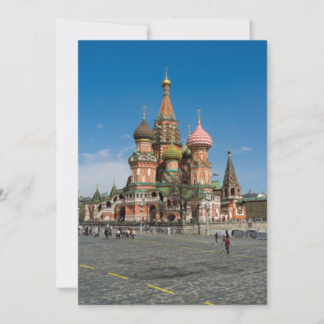 Moscú, Catedral de Saint-Basil (Anverso)