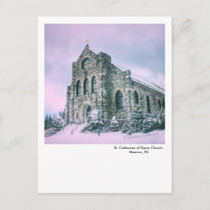 Moscú, postal de la Autoridad Palestina-Iglesia de