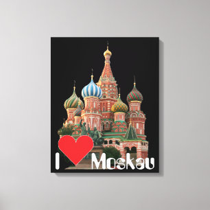 Moscú Rusia Russia lienzo