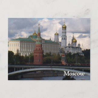 Moscú, Rusia; Tarjeta postal del Kremlin