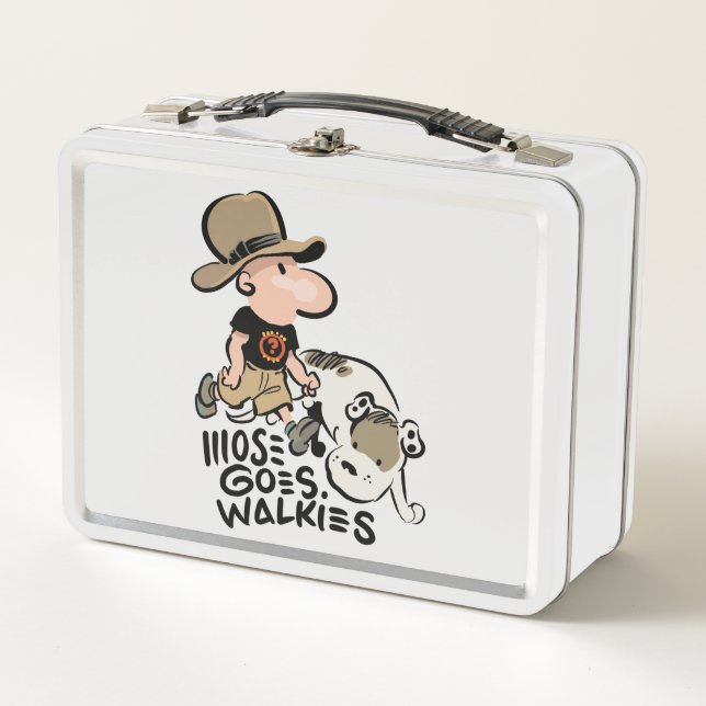 Mose Goes Walkies Lunchbox (Anverso)