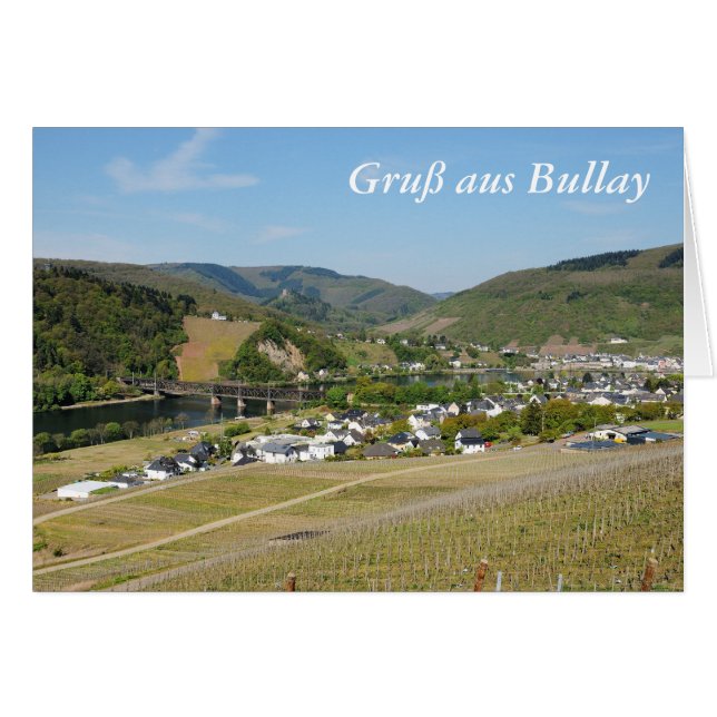 Moseltal bei Bullay (Anverso (Horizontal))