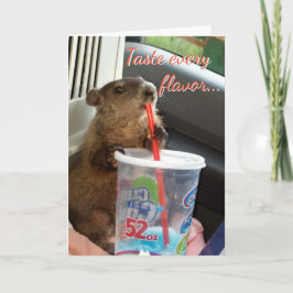 Moses y tarjeta de cumpleaños de Maude