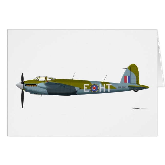 Mosquito de DeHavilland DH-98 (Anverso (Horizontal))