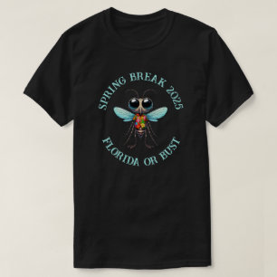 Mosquito en camiseta tropical - puede ser personal