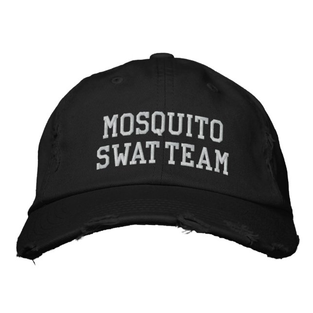 MOSQUITO SWAT TEAM GORRA [Negro] (Anverso)