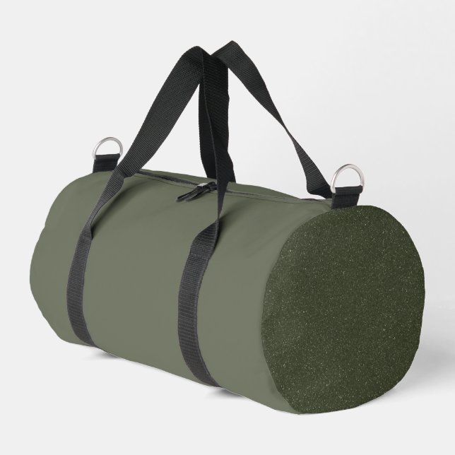 Moss Duffel con bolsa de paneles laterales texturi (Esquina izquierda)