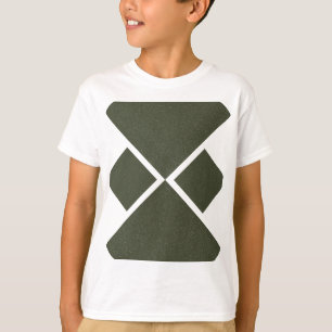 Moss Green Hourglass Tee for Events - Camiseta