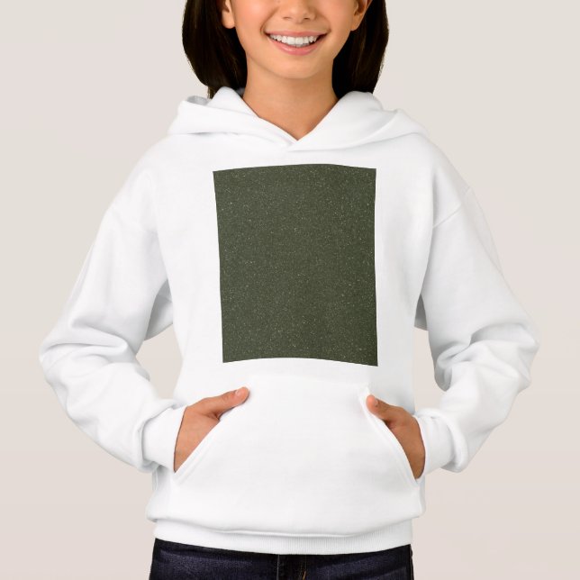 Moss Green Noise Kids Pullover Hoodie - Personaliz (Anverso)