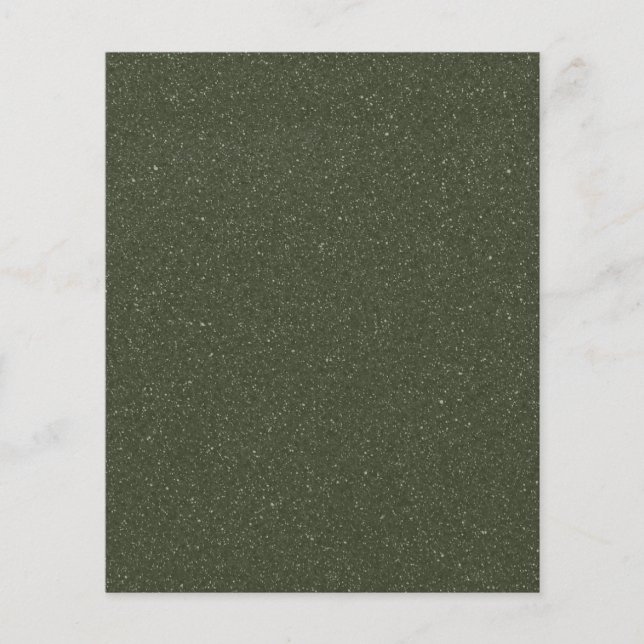 Moss Green Noise Textura Volante de fondo completo (Frente)