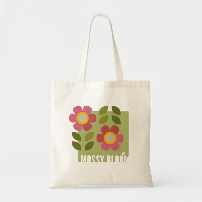 MOSSY BLOOM - Bolsa moderna de tocador (Frente)