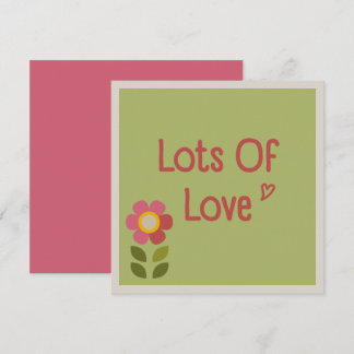 MOSSY BLOOM - Tarjeta de invitación floral para el