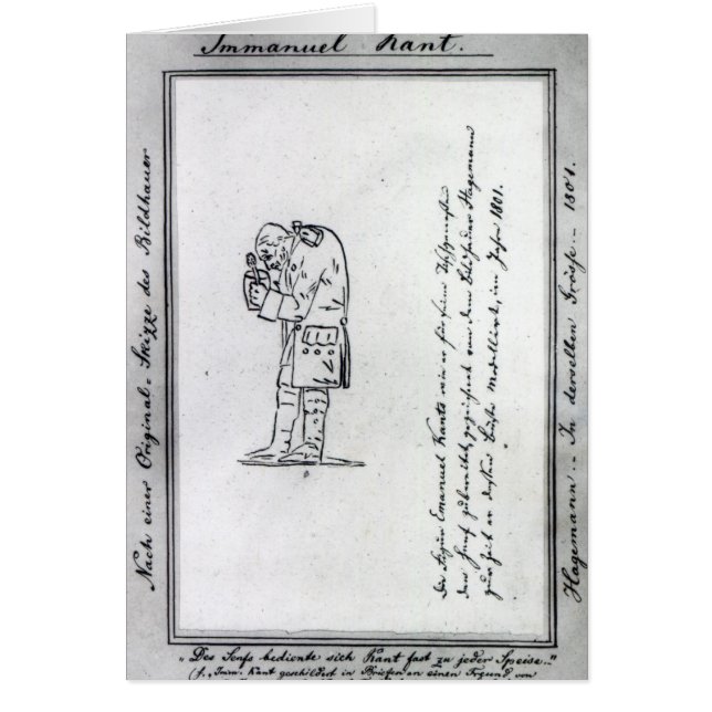 Mostaza de mezcla de Kant, 1801 (Frente)