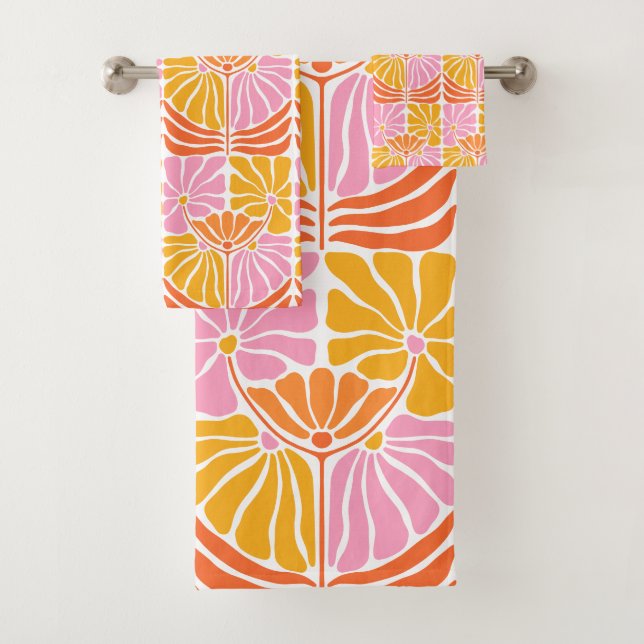 Mostaza del Naranja rosa bucólico católico Boho (In situ)