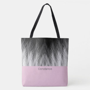 Mostrador monogramado de la bolsa de la tote