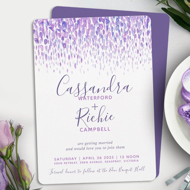 Mostrando en cascada invitaciones a bodas de arte  (Subido por el creador)