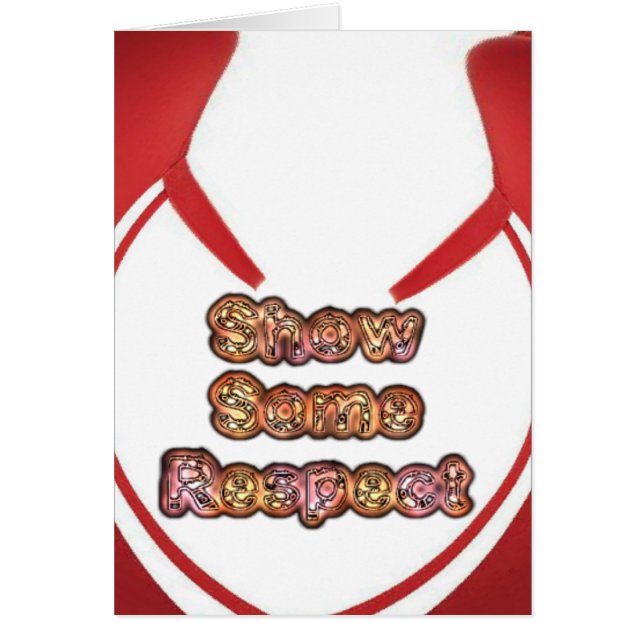 Mostrar algunas imágenes de respeto (Frente)