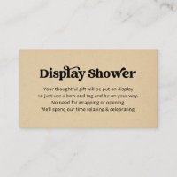 Mostrar inserción de invitación a ducha