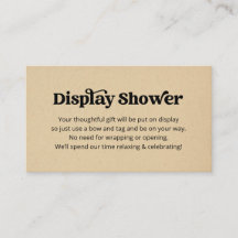 Mostrar inserción de invitación a ducha