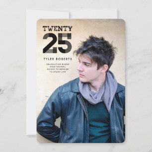 Mostrar Invitación de fotos de graduación 2025