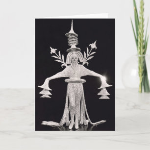 Mostrar tarjeta de felicitación de Chicas - Disfra