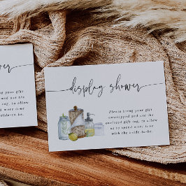 Mostrar tarjeta de inserción de ducha para regalos