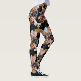 Moth Cotillion | Goblincore Witchy Leggings