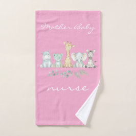 Mother Baby Nurse Safari Jungle Animal Nursery