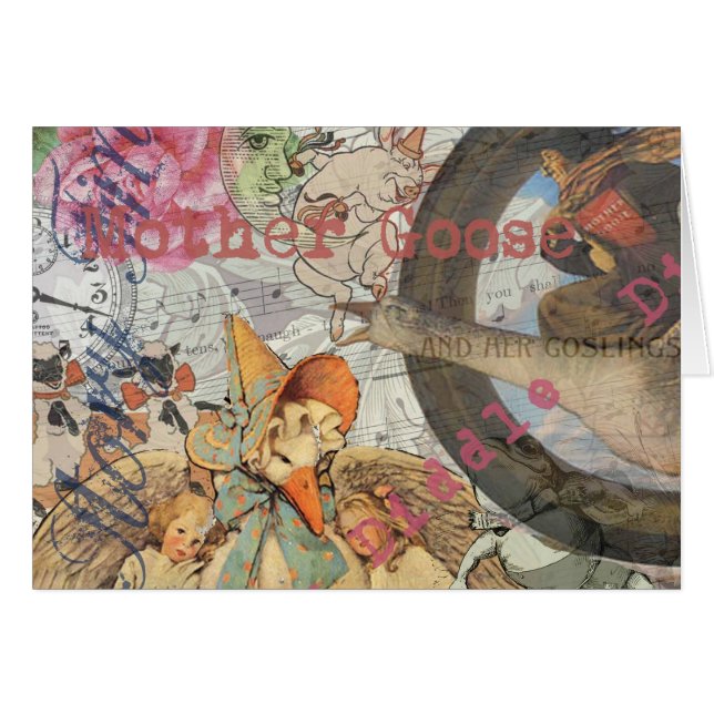 Mother Goose Nursery Rhyme Fairy Tale (Anverso (Horizontal))
